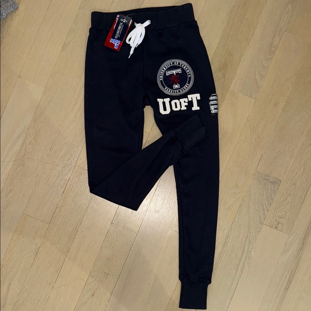 UofT Kids Black Joggers
